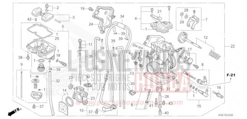 CARBURATEUR CRF150RBN de 2022